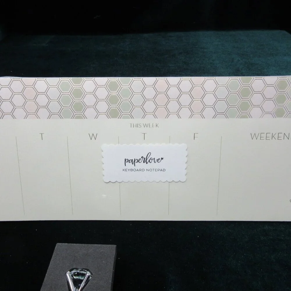 Paper Love Keyboard Notepad & Pen Set